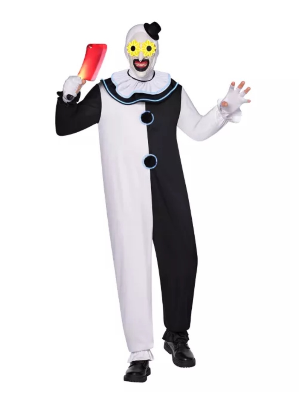 Adult Art the Clown Light-Up Costume - Terrifier